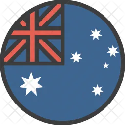 Australien Flag Symbol