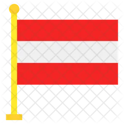 Austria Flag Icono