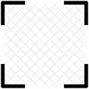 Auswahl Fokus Kamera Symbol