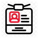 Ausweis Schlusselband Abzeichen Symbol