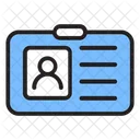 ID Mitarbeiter Sicherheit Symbol