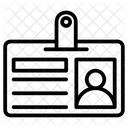 Ausweis Abzeichen ID Symbol