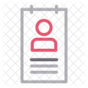 Ausweis Abzeichen Karte Symbol