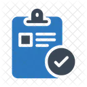 Ausweis Abzeichen Karte Symbol