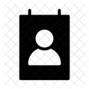 Ausweis Abzeichen Karte Symbol