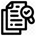 Auswertung  Symbol