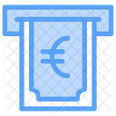 Abhebung Euro Symbol