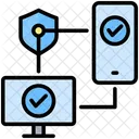 Autenticacion De Dos Factores Seguridad Verificacion Icono