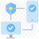Autenticacion De Dos Factores Seguridad Verificacion Icono