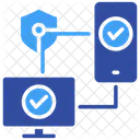 Autenticacion De Dos Factores Seguridad Verificacion Icono