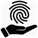 Authentic Data Biometric Verification Verified Data Icon