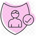 Authentic Leadership Color Shadow Thinline Icon Icono
