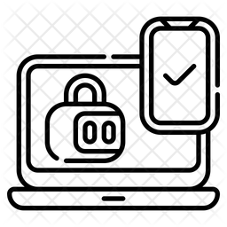 Authentication Icon - Download in Line Style