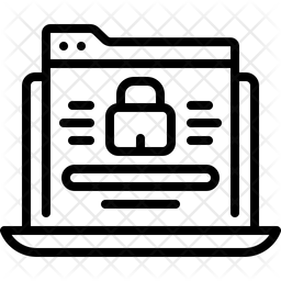 Authentication Icon - Download in Line Style