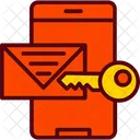Authentication Lock Outlined Icon