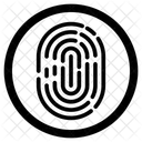 Authentification biométrique  Icône