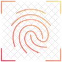 Authentification par empreinte digitale  Icône