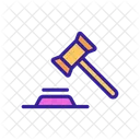 Judgement Authority Court Icon