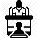 Authority Stamper Justice Icon