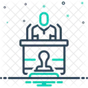 Authority Stamper Justice Icon