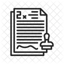 Authority Accountability Legal Icon