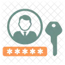 Authorization Code Password Login Icon