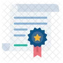 Authorization Certificate Contract Icon