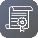 Authorization Certificate Contract Icon