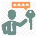 Authorization Token Password Login Icon