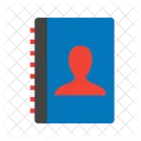 Authorship Contact Book Icon