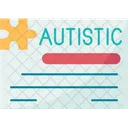 Autism Card Identification Icon