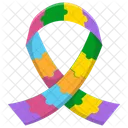 Autism ribbon  Icon