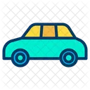 Auto Vierrad Fahrzeug Symbol