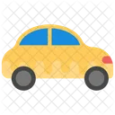 Auto Gelb Taxi Symbol