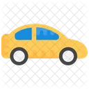 Auto Gelb Taxi Symbol