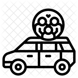 Familienauto  Symbol