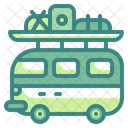 Auto Transporter Reisen Icon