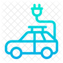 Auto aufladen  Symbol