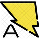 Automatischer Blitz  Symbol