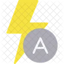 Automatischer Blitz  Symbol