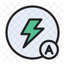 Automatischer Blitz  Symbol