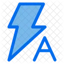 Automatischer Blitz  Symbol