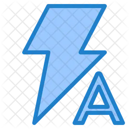 Automatischer Blitz  Symbol