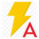 Automatischer Blitz  Symbol