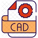 Auto Cad 파일 형식 파일 유형 아이콘