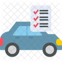 Auto-Checkliste  Symbol