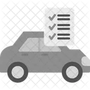 Auto-Checkliste  Symbol