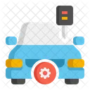Auto Door Lock Cart Lock Smart Key Icon