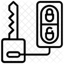 Auto Fernbedienung Schlussel Fernbedienung Sperrschlussel Symbol