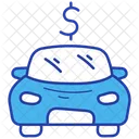 Auto Finance Loan Car Icon